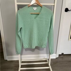 Apt. 9 Light Green V-Neck Sweater